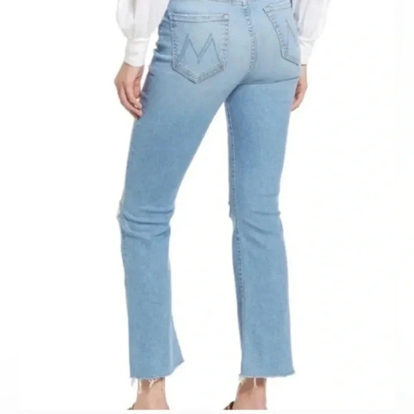 Mother The Hustler Ankle Fray Jeans Flare Thrilling Shots B1084 - Picture 2 of 7